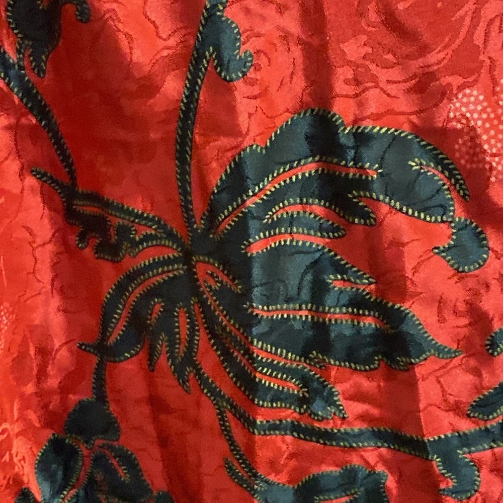 NWT DEADSTOCK EXPRESSIONS CALIFORNIA DYNASTY VINTAGE SIZE MED REDBLACK NIGHTGOWN - Picture 12 of 12